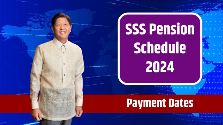 SSS Pension Schedule 2024