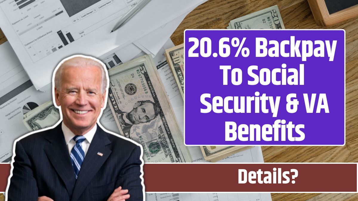 20.6% Backpay To Social Security & VA Benefits