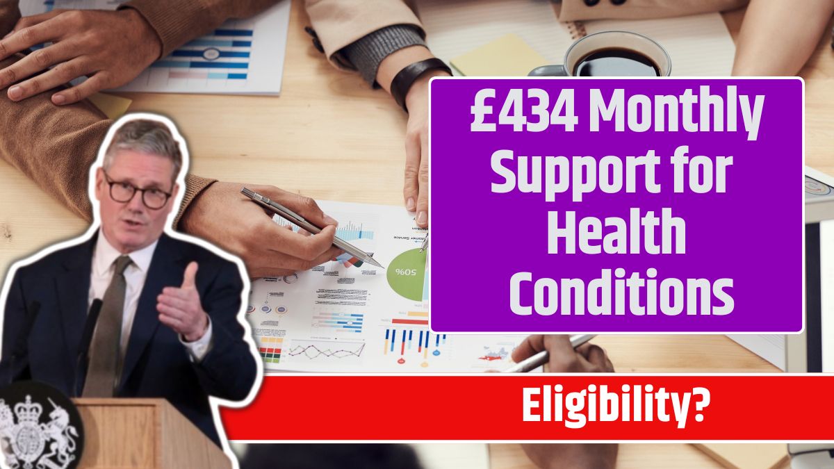 £434 Monthly Support for Health Conditions