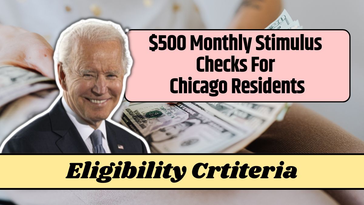 $500 Monthly Stimulus Checks For Chicago Residents