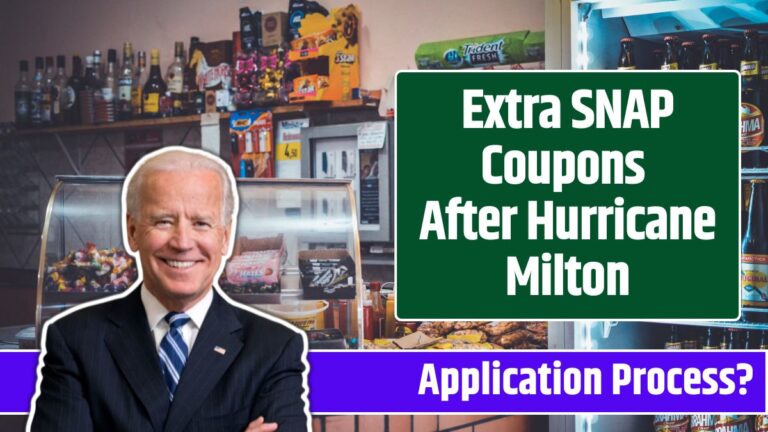 Extra SNAP Coupons After Hurricane Milton