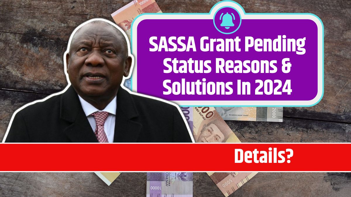 SASSA Grant Pending Status Reasons & Solutions In 2024