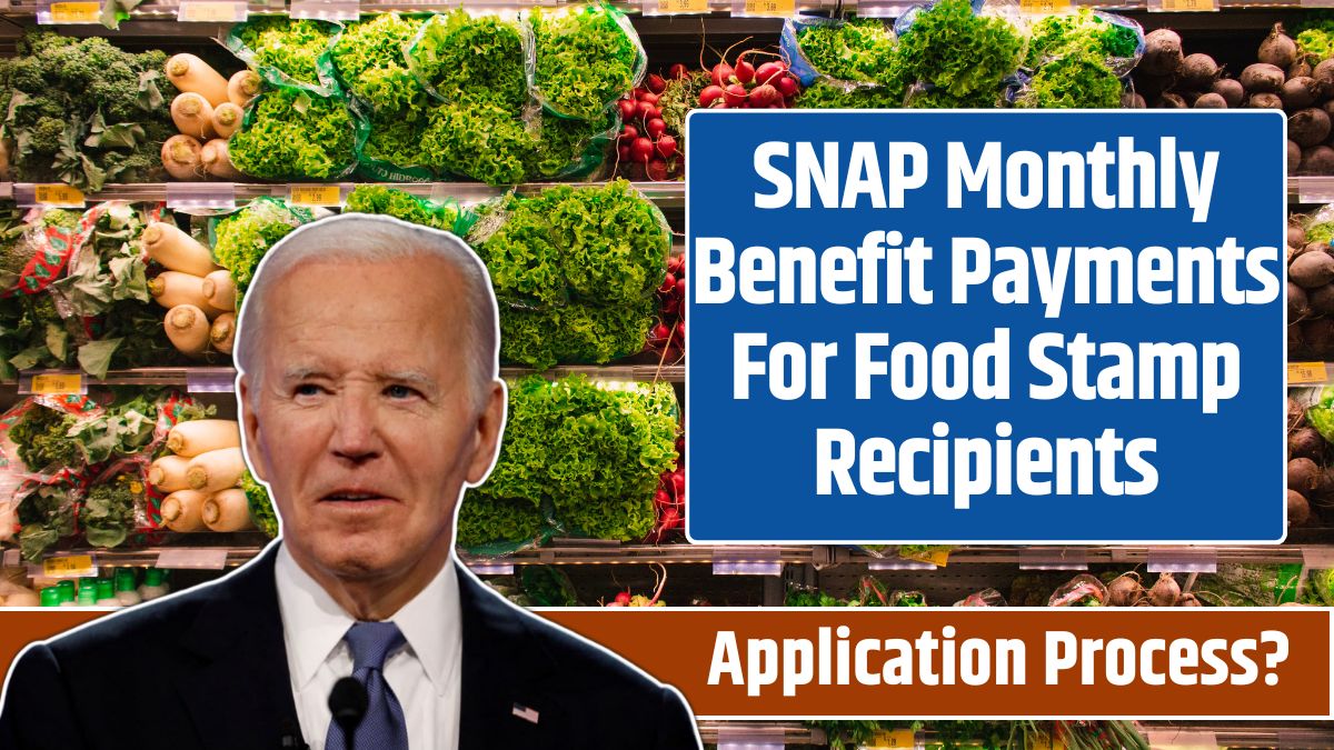 SNAP Monthly Benefit Payments For Food Stamp Recipients