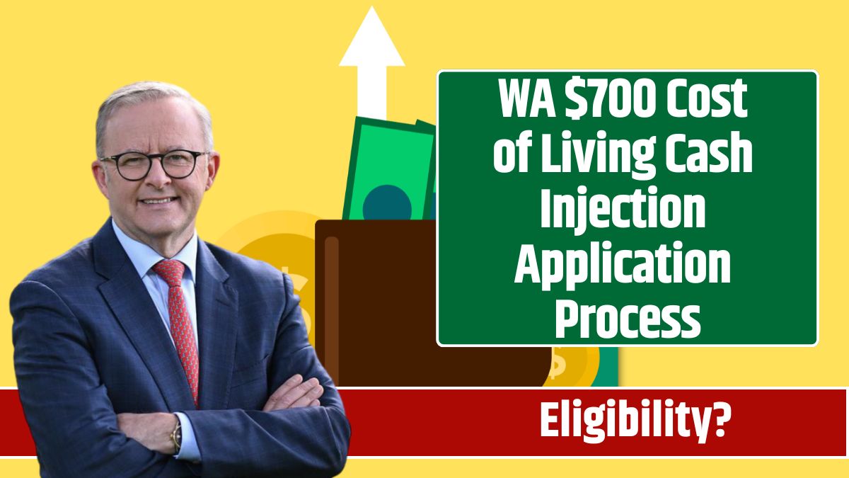 WA $700 Cost of Living Cash Injection Application Process